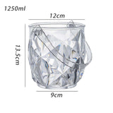 Maxbell Portable Ice Bucket Champagne Beer Wine Chiller for Restaurant Bar Home 1.2L