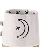 Maxbell 400ml Coffee Cup Drinking Cups Espresso Mug Retro for Yogurt Office Travel star A