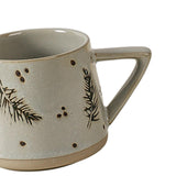 Maxbell 400ml Coffee Cup Drinking Cups Espresso Mug Retro for Yogurt Office Travel Feather
