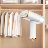 Maxbell Mini Ironing Machine 1000W Foldable Quick Heat up for Fabric Clothes Travel White