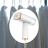 Maxbell Mini Ironing Machine 1000W Foldable Quick Heat up for Fabric Clothes Travel White
