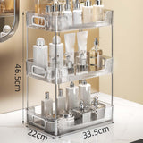 Maxbell Cosmetic Storage Rack Organizer Shelf for Kitchen Home Pantry Countertop Clear