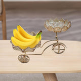 Maxbell Glass Serving Tray Dried Fruit Bowl Holders Decorative for Centerpiece Amber