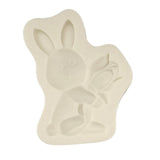 Maxbell 3D Easter Silicone Bunny Molds Bunny DIY Rabbit for Chocolate Cookie Fondant Style A