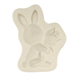 Maxbell 3D Easter Silicone Bunny Molds Bunny DIY Rabbit for Chocolate Cookie Fondant Style A