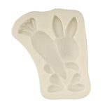 Maxbell 3D Easter Silicone Bunny Molds Bunny DIY Rabbit for Chocolate Cookie Fondant Style B