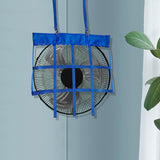 Maxbell box Holder Pet Supplies with Strap Portable for Outdoor farm Blue