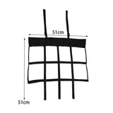 Maxbell box Holder Pet Supplies with Strap Portable for Outdoor farm Black