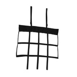 Maxbell box Holder Pet Supplies with Strap Portable for Outdoor farm Black