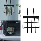 Maxbell box Holder Pet Supplies with Strap Portable for Outdoor farm Black