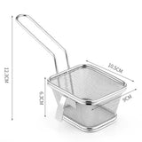 Maxbell Stainless Steel Hot Pot Colander for Kitchen Utensil Cooking Frying Supplies Small