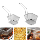 Maxbell Stainless Steel Hot Pot Colander for Kitchen Utensil Cooking Frying Supplies Small