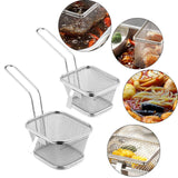 Maxbell Stainless Steel Hot Pot Colander for Kitchen Utensil Cooking Frying Supplies Small