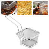 Maxbell Stainless Steel Hot Pot Colander for Kitchen Utensil Cooking Frying Supplies Small