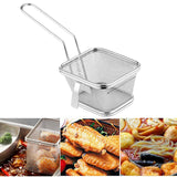 Maxbell Stainless Steel Hot Pot Colander for Kitchen Utensil Cooking Frying Supplies Small