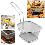 Maxbell Stainless Steel Hot Pot Colander for Kitchen Utensil Cooking Frying Supplies Large