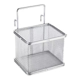 Maxbell Stainless Steel Wire Fry Basket with Handle for Restaurant Cooking Tableware L