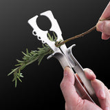 Maxbell 304 Stainless Steel Vegetable Leaf Remover Multifunction for Vegetables
