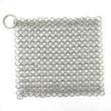 Maxbell Chain Scrubber 316 Stainless Steel Wear Resistance for Griddle Wok Scraper small