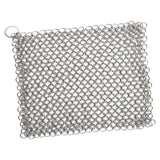 Maxbell Chain Scrubber 316 Stainless Steel Wear Resistance for Griddle Wok Scraper small