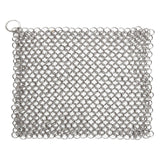 Maxbell Chain Scrubber 316 Stainless Steel Wear Resistance for Griddle Wok Scraper small