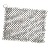 Maxbell Chain Scrubber 316 Stainless Steel Wear Resistance for Griddle Wok Scraper small