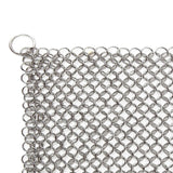 Maxbell Chain Scrubber 316 Stainless Steel Wear Resistance for Griddle Wok Scraper small