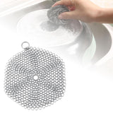 Maxbell Cast Iron Cleaner Easy to Clean Wide Applications for Cooking Cookware Pan 10cm