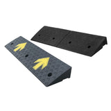Maxbell Driveway Curb Ramp Threshold Ramp for Motorcycle Driveway Loading Dock patterned 4cm