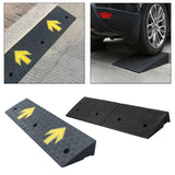 Maxbell Driveway Curb Ramp Threshold Ramp for Motorcycle Driveway Loading Dock patterned 4cm