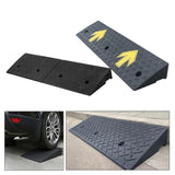 Maxbell Driveway Curb Ramp Threshold Ramp for Motorcycle Driveway Loading Dock patterned 4cm