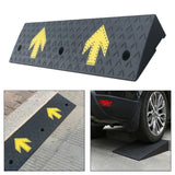 Maxbell Driveway Curb Ramp Threshold Ramp for Motorcycle Driveway Loading Dock patterned 4cm