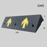 Maxbell Driveway Curb Ramp Threshold Ramp for Motorcycle Driveway Loading Dock patterned 5cm