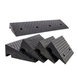 Maxbell Driveway Curb Ramp Threshold Ramp for Motorcycle Driveway Loading Dock Black 4cm