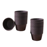 Maxbell 50 Pieces Greaseproof Paper Cupcake Wrappers Baking Cups Accessory Durable Coffee