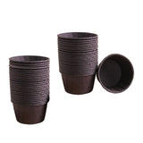 Maxbell 50 Pieces Greaseproof Paper Cupcake Wrappers Baking Cups Accessory Durable Coffee