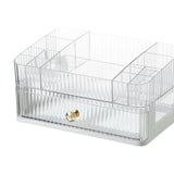 Maxbell Makeup Cosmetic Organizer Cosmetic Display Lipstick Organizer for Desktop 2 Tier Clear