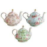 Maxbell Retro Water Kettle 400ml Colorful Pattern Coffee Pot for Juice Flower Tea Pink