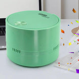 Maxbell Mini Vacuum Cleaner Portable Desktop Sweeper Handheld for Home Piano Crumbs Green
