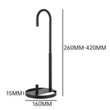 Maxbell Flexible Toilet Paper Holder Adjustable Length for Home Toilet Washroom Bent