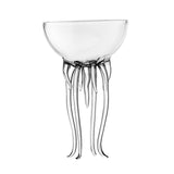 Maxbell Creative Octopus Cocktail Glass Juice Glasses Drinking Glass for Banquet Clear