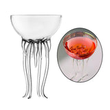 Maxbell Creative Octopus Cocktail Glass Juice Glasses Drinking Glass for Banquet Clear