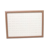 Maxbell Rings Display Tray Storage Rack Rings Showcase for Bedroom Decor Beige