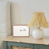 Maxbell Rings Display Tray Storage Rack Rings Showcase for Bedroom Decor Beige