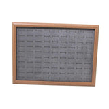 Maxbell Rings Display Tray Storage Rack Rings Showcase for Bedroom Decor Gray