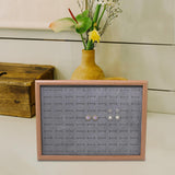 Maxbell Rings Display Tray Storage Rack Rings Showcase for Bedroom Decor Gray