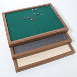 Maxbell Rings Display Tray Storage Rack Rings Showcase for Bedroom Decor Green