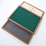 Maxbell Rings Display Tray Storage Rack Rings Showcase for Bedroom Decor Green