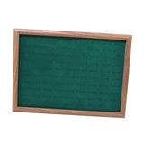 Maxbell Rings Display Tray Storage Rack Rings Showcase for Bedroom Decor Green