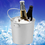 Maxbell Creative KTV Ice Bucket Drink Tub Tableware for Home Fried Chicken Candy White Large